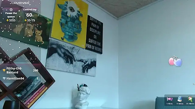 ZoeBakers  online show from March 12, 7:38 pm